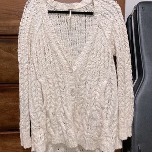 Free people knit, oversized cardigan